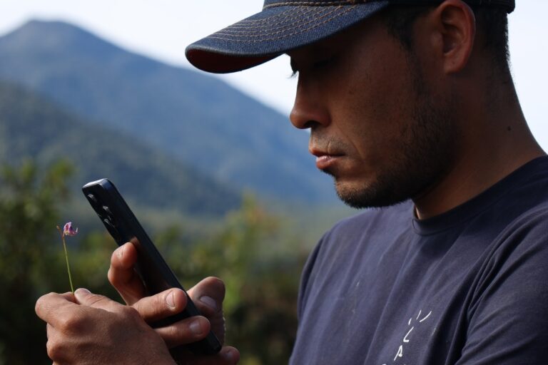 Registro de especies en la Reserva Natural Laboratorio CaminanTr3s. Foto: Cortesía CaminanTr3s