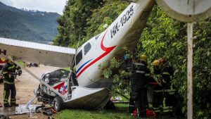 Accidente aéreo en Cundinamarca
Cortesía: Bomberos Cundinamarca