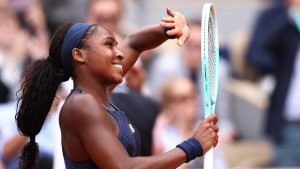 Coco Gauff, pasa a cuartos de final del Roland Garros 2025 AFP