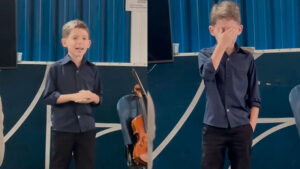 Viral: Niño brasileño emociona con valiente testimonio de fe en colegio cristiano