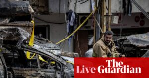 Middle East crisis live: Trump casts doubt on Iran war ceasefire over continued closure of strait of Hormuz