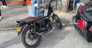 Operativo Élite en Bogotá: Capturan a Hombre con Moto ‘Gemeleada’ en Calle 13