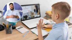 Clases virtuales, tabletas e internet: así buscan mantener a los niños estudiando tras el terremoto