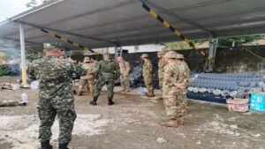 Militares argentinos se suman a la emergencia en Quibdó con planta de agua y cocina de campaña
