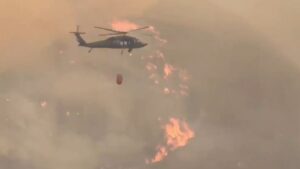 Declaran calamidad pública en Villa de Leyva por incendio forestal