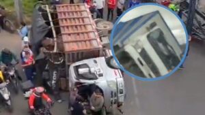 Aparatoso accidente en la vía Bogotá – Mosquera paralizó el tráfico: esto se sabe
