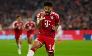 ¿Dedicado a los críticos? El contundente gesto de Luis Díaz en su gol con Bayern Múnich