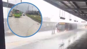 Granizada sorprende a Bogotá y afecta varias localidades: reportan inundaciones