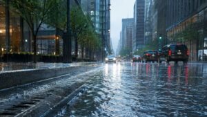 Así se ve Bogotá bajo la lluvia este lunes festivo: reportan inundaciones durante el plan retorno